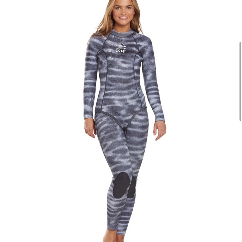 ❗️SOLD❗️LIMITED EDITION 🦈 “Ocean Ramsey” Tiger Shark XCEL Wetsuit 5/mm [Sz. 2]